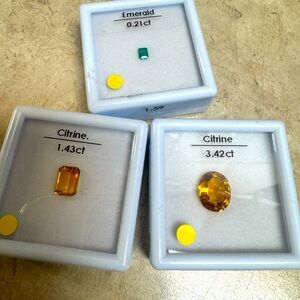 Loose Gemstones Authentic (All 3) for price of One